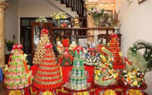 mâm tráp miền bắc